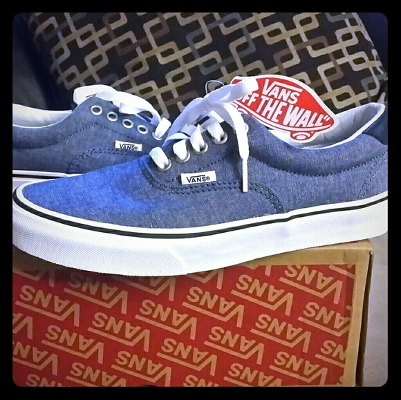 Vans Shoes - NIB Denim Vans In Womens Sz 8.5
